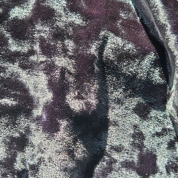 Topshop Women’s Velvet Slip Dress Silver XS – Whimsygoth, Y2K, Dark Academia - Picture 5 of 10